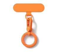 CHUQING Support de chaîne de téléphone portable Tampon métallique 360° Fixation Universel pour Lanière