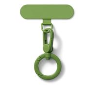 CHUQING Support de Téléphone pour Collier, Support Métallique Pivotant à 360°, Fixation Universelle pour Lanière Vert