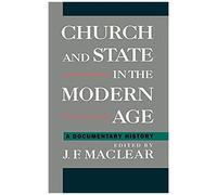 Church And State In The Modern Age