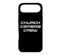Church Camera Crew - Christian Faith Staff Media Uniform Coque pour iPhone Air