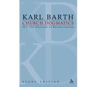 Church Dogmatics Study Edition 25