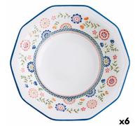 churchill céramique bengali Assiette creuse en faïence (ø 20,5 cm) (6 pièces)