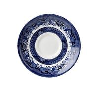 Churchill Fine en terre cuite de Chine thé soucoupe 5.5" Blue Willow