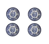 Churchill Royal Wessex Tonquin Chelsea Lot de 4 assiettes à salade Bleu 20,3 cm