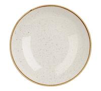 CHURCHILL STONECAST Assiette Fondue Coupe Barley Blanc 18Cm Céramique Restaurant