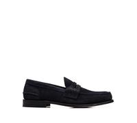 Church's - Mocassins en daim Castoro - Homme - Chaussures - Bleu - Taille: 40 1/2 EU
