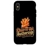 Churro UP, Buttercup Crispy Outside, Fiesta Inside Coque pour iPhone X/XS