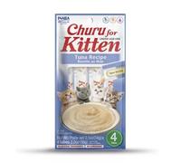 Churu Cat Snacks for Kittens Kittens - Healthy Treats for Young Cats Under 12 Months, Tuna (4 Pieces x 14 g