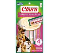 Churu Dog Poulet et saumon 4x14g