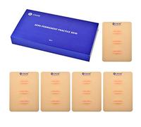 CHUSE Microblading Practice Skin 3D Big Mouth Lips Cosmetic Permanent Makeup Tattoo Training Sheet 14.5×19.5×0.17cm（5 pieces of pack）