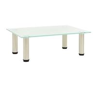 Chusui Meuble TV Table Television Buffet Armoire Basse Centre de Divertissement Meuble de Salon Maison Intérieur Meuble TV Givré 40x35x17 cm Verre trempé