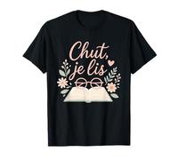 CHUT! Je LIS Cadeau Humour pour Les LECTRICES DE Livres T-Shirt