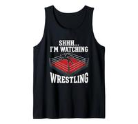 Chut, Je Regarde Wrestling - Wrestling Wrestler Wrestle Débardeur