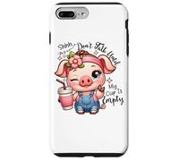 Chut, ne Parle Pas Avant Que ma Tasse ne Soit Vide. Café Amusant Coque pour iPhone 7 Plus/8 Plus