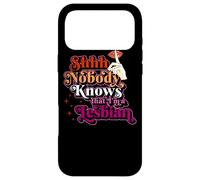 Chut, Personne ne Sait Que Je suis Une Lesbienne, Une fierté Qui Sort drôle Coque pour iPhone 17 Pro Max