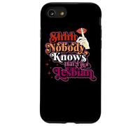 Chut, Personne ne Sait Que Je suis Une Lesbienne, Une fierté Qui Sort drôle Coque pour iPhone SE (2020) / 7/8