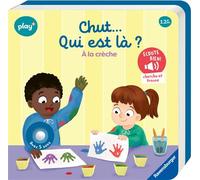 Chut qui est là ? À la crèche - Maria Höck - Ravensburger - cartonné - Jeux livres objets