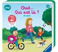 Ravensburger Play + - Mon 1er livre sonore Cherche et trouve : Chut qui est là ? Au parc - Livre bébé dès 1 an - 13099057
