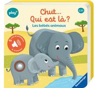 Maria Höck – Chut… Qui est là ? Bébés Animaux – Livre sonore cherche et trouve – Cartonné