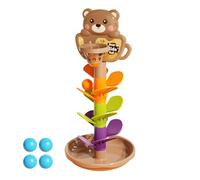 Chute de Balles - Jouets Interactifs de Circuit à Billes avec Chute et Empilage - Jeu Développemental De Tour D'Empilage Et Course sur Rampe Éducative pour De Maternelle Filles
