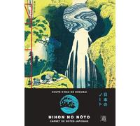 Chute d'eau de Hokusai - Carnet de notes japonais - Collectif - Nuinui Eds - relié - Carnet (de voyage, intime, de notes)