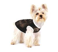 Chute du Lion en 3D,T-Shirt sans Manches en Coton pour Animaux de Compagnie, Gilet Respirant, Extensible et Doux,S