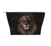 Chute du Lion modèle 3D, Trousse de Toilette Trousse de Maquillage Sac à cosmétiques Trousse de Toilette de Voyage Portable