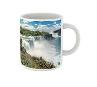 Chutes Bleues Du Niagara Entre Les États-Unis D'Amérique Mug Céramique Tasse À Thé Unique Tasse À Café Idée Cadeau Pour Pâques Bureau Collègue 330Ml