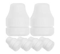 Chutes de Cordon pour Stores à Quatre Trous, Lot de 6 en Plastique Blanc | Attache Sûre et Pose Simplifiée, Usage Déco Maison, Accessoire pour Stores, Format Pratique