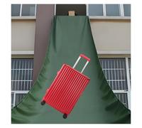 Chutes de déchargement en toile de 2 m de long, résistantes aux déchirures et imperméables, 19,7 26,2 32,8 39,4 42,7 45,9 49,2 52,5 59,1 72,2 78,7 82 85,3 91,9 30 m tes (vert, 24) x 2 m