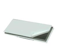 chutes de plan de travail Effet miroir bricolage décoration d'ameublement plaque en acier inoxydable miroir 8k surface tôle d'acier inoxydable 304 Kit CNC(1.0x300x500mm)