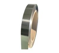 chutes de plan de travail Feuille d'acier inoxydable 0.1-1mm d'épaisseur, longueur 1000mm, largeur 20mm/25mm, bande fine en acier inoxydable 304, 1 pièce Kit CNC(0.8X25mmX1000mm)