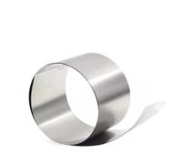 chutes de plan de travail Feuille de bande d'aluminium en acier inoxydable 316, épaisseur de plaque fine 0.05mm 0.7mm 0.1mm 0.15mm 0.2mm 0.3mm 0.5mm Kit CNC(0.5x60x1000mm)