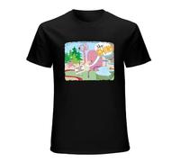 Chutes Too Narrow The Shins Men's T-Shirt Unisex Black Cotton Print Tee Shirts L