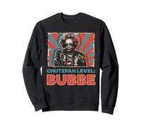 Chutzpah Level Bubbe Juif Judaïsme Juif Culture hébraïque Sweatshirt