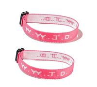 CHUU YUNG WWJD Bracelets « What would Jesus Do » - Bracelet d'amitié tressé assorti - Bracelet de protection religieux chrétien - Bijoux de protection pour femmes, hommes, couples, M, Résine, Pas de