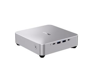 CHUWI AuBox hôte PC - Ryzen 7 8745HS Windows 11 Pro 32GB 16 Go RAM / 512 Go SSD support quatre écrans - Argent