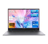 Chuwi GemiBook Plus Celeron N100 15.6" FHD AG 8GB SSD256 BT LAN Win11 Gray 2Y New / Repack