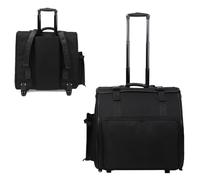 CHUXIBA Sac de Transport pour Accordéon, Valise À roulettes pour Accordéon avec Roue, Étui de Transport en Tissu Oxépais Résistant Aux Chocs pour Accordéon 48 À 120 Basses