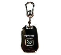 CHUXITY Voiture Coque Clé pour Citroen C5 2015,Protection Boitier Cadre Clés Protege Télécommande CLE Boutons Fob Case Remplacement Saleté Résistance l'usure Accessoires,B2