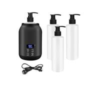 ChuYiElegance Chauffe Bouteille Massage Huile Électrique Contrôle Température Minuteur Chauffe-crème Affichage LED Pratique pour Salon Beauté Spa Domicile, Noir