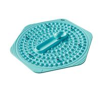 ChuYiElegance Coussin de Massage Pieds Acupression Tapis de Point de Pression Coussin Massage Relaxation Tapis Marche Stimulant Matériau Gel Souple Antidérapant Ada, Bleu Vert