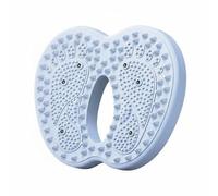 ChuYiElegance Coussin de Massage pour les Pieds Coussin de Reflexologie Gonflable Acupression Nœuds de Soutien Surface Antidérapante Matériau PVC pour Relaxation Usage Quotidien, Bleu