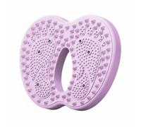 ChuYiElegance Coussin de Massage pour les Pieds Coussin de Reflexologie Gonflable Acupression Nœuds de Soutien Surface Antidérapante Matériau PVC pour Relaxation Usage Quotidien, Violet