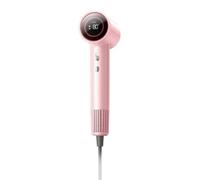 ChuYiElegance Sèche Cheveux Sèche Cheveux Professionnel Séchoir Coiffeur Diffuseur Souffleur avec Écran Numérique Rond et Réglages par Boutons Corps Compact en, Rose Sakura