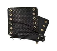 CHUYIX 1 paire de housses de guidon de 10 x 10 cm en cuir synthétique pour poignées de guidon de vélo, équipement de rechange, poignées de vélo pour la plupart des motos, scooters électriques, VTT