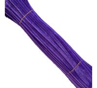 CHUYIX Lot de 100 cure-pipes en fil chenille en peluche - Baguettes torsadées colorées - Pour enfants - Pour la maternelle et la famille - Pour le plaisir et la décoration DIY - Violet foncé