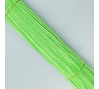 CHUYIX Lot de 100 cure-pipes - Fil chenille - En peluche - Bâtons rotatifs colorés - Bâtons rotatifs pour enfants - Pour maternelle, famille, plaisir et bricolage - Vert fluo