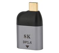 ChuyTrading Adaptateur de Type C mâle vers DP, convertisseur USB-C vers DisplayPort de Taille Mini en métal, Compatible 4K@60 Hz et 8K@60 Hz pour Les appareils, Android et macOS