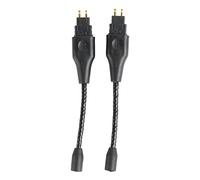 ChuyTrading Câble Adaptateur MMCX pour HD650, HD660S, HD6XX, HD600 et HD580 - Cordon MMCX à Son sans Perte avec âme en cuivre sans oxygène, fiche plaquée Or - Remplacement Plug-and-Play pour